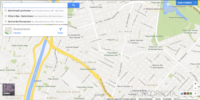 Novo Google Maps