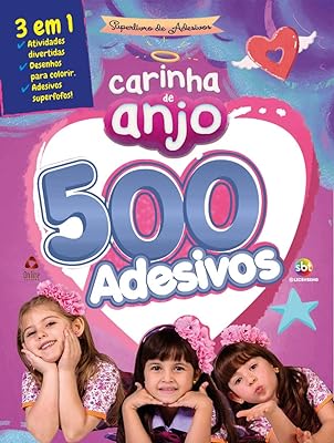 Carinha de Anjo Superlivro de Adesivos  