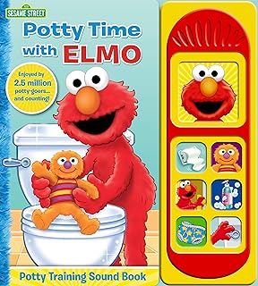 Sesame Street: Potty Time with Elmo Potty Training Sound Book  