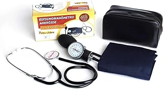 Kit Esfigmomanômetro com Estetoscópio Simples  