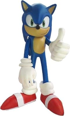 Boneco Sonic 26cm Filme 2022 Articulado Coleção  