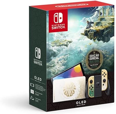 Console Nintendo Switch Oled - The Legend of Zelda: Tears of the Kingdom Edition  