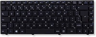 Teclado para Notebook CCE Win T52C | Preto ABNT2  