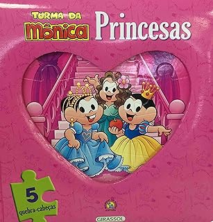 Turma da Mônica Livro e Quebra-Cabeças Princesas: Princesas  