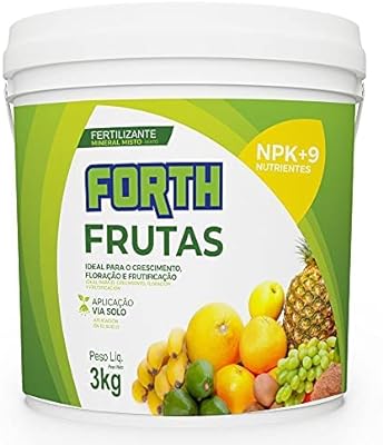 Fertilizante Adubo Forth Frutas 3 Kg - Balde  