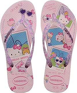 Chinelo SANDALIAS HAVAIANAS K SL HELLO KITTY, Havaianas, criança-unissex  