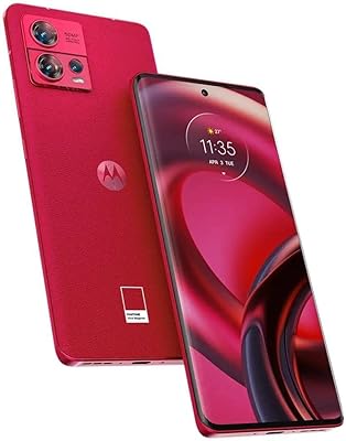 Smartphone Motorola Edge 30 Fusion 5G 256GB 8GB RAM Viva Magenta - Vegan Leather  