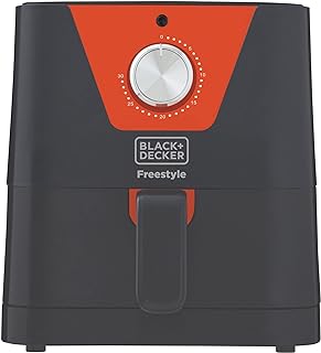 Black+Decker Fritadeira elétrica sem óleo mais prática e compacta 700W 127V AFM2, AFM2-BR  