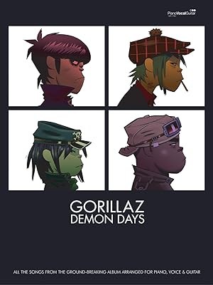 Gorillaz -- Demon Days: Piano/Vocal/Chords  