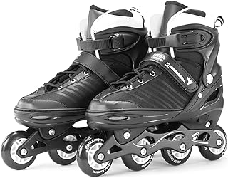 Patins Inline Roller Semi Profissional Conect - Mega Compras (31 ao 34 Branco)  