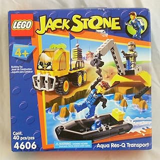 Lego Jack Stone Aqua Res-q Transport 4606  