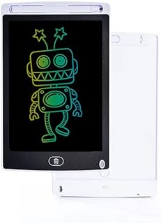 Lousa Mágica Infantil Digital Tablet lcd Escrita Colorida Para Desenho Criança com Caneta 12" Polegadas Grande (BRANCO) - ANÚNCIO EXCLUSIVO LOJA ROCCAMARE  