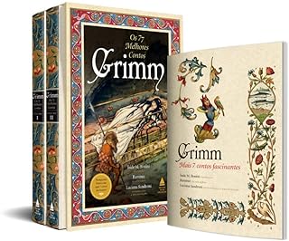 Os 77 Melhores Contos De Grimm - Edição de Luxo com Livreto - Exclusivo Amazon  