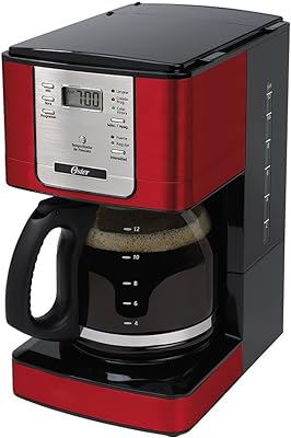 Cafeteira Flavor Programável, Vermelha, 110v, Oster  