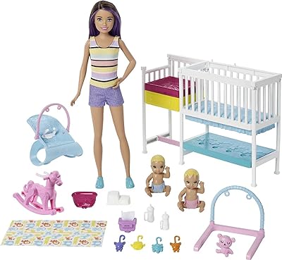 Barbie - Barbie Skipper Escola De Bebês Gfl38 Mattel Multicor  