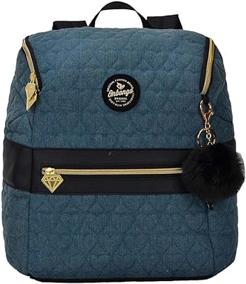 Mochila Feminina Estilosa Onbongo Azul ONM1810323  