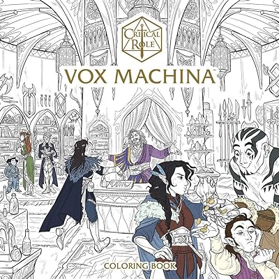 Critical Role: Vox Machina Coloring Book  