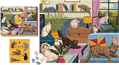 For the Love of Cats 500-Piece Puzzle: 500-pieces  