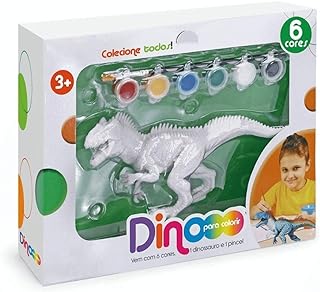 Coleção Dino Para Colorir - Tiranossauro Rex - 6300 - Xplast  