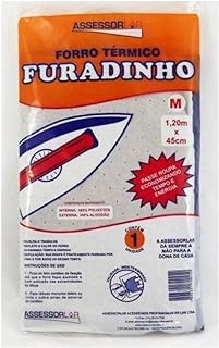 Forro Para Tábua De Passar Roupa 1,20 M X 45 Cm Furadinho  