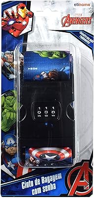 Cinto De Mala Com Código Disney Cinto De Mala Com Código Estampa Avengers  