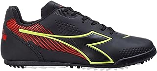 Chuteira Diadora Society Mondiale Alemanha Masculino - Preto e Vermelho  