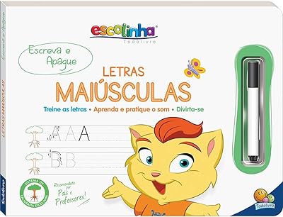 Escolinha Escreva e Apague II: Letras Maiúsculas  