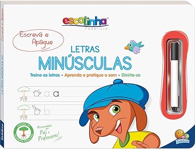 Escolinha Escreva e Apague II: Letras Minúsculas  