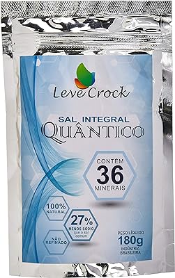 Sal Marinho Integral Leve Crock 180g  