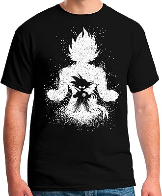 Camiseta Masculina Anime GOKU Estampa frente/Costa  