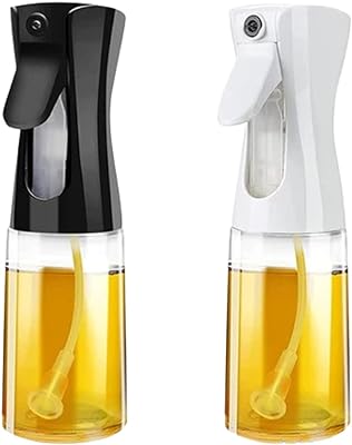 Kit Galheteiro Pulverizador Spray Gourmet 2 Peças (Branco)  