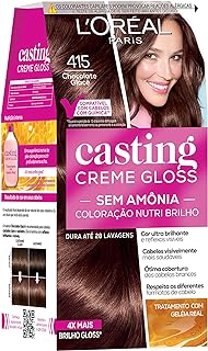 Coloração Casting Creme Gloss, L'Oréal Paris, Chocolate  Glacê , Casting Creme 