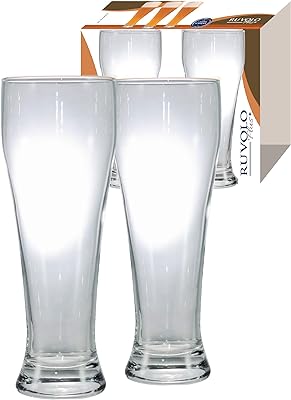 Jogo de Copo de Cerveja Weiss G com 2 Pcs Vidro 675ml, Ruvolo  