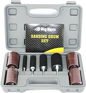 Big Horn Conjunto De Lixas De Tambor De Borracha 19521 20 Peças  