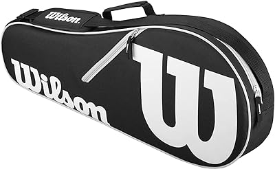 Wilson Bolsa de tênis Advantage II - Preto/Branco  