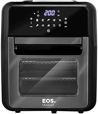 Fritadeira Air Fryer Oven Eos 12l Digital Titanium 220v  