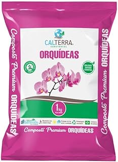 Composto Premium Substrato Para Orquídeas 1kg - Calterra  