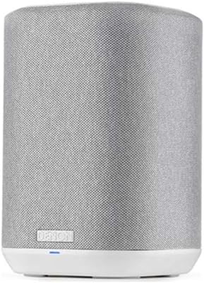 Denon Alto-falante Home 150 sem fio | HEOS, Alexa integrada, AirPlay 2 e Bluetooth | Design compacto | Branco  