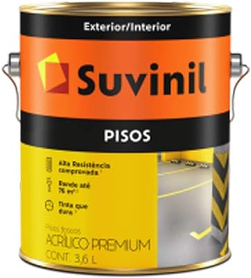 Tinta para piso 3.6L - Azul - 53420275, Suvinil Tintas  