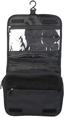 Necessaire Executiva Masculino Feminina Frasqueira Bolsa Organizadora Gancho Viagem Cabide Divisória  