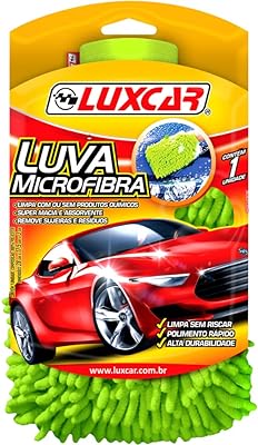 Luva Microfibra Luxcar 28 Cm X 17.5 Cm X 3 Cm  