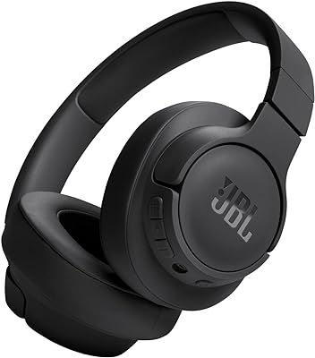 Fone de Ouvido JBL, Headphone Bluetooth, Tune 720BT (Preto)  