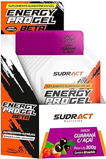 Energy Pro Gel Beta - 10 Sachês 30g Guaraná Com Açaí – Sudract Nutrition  