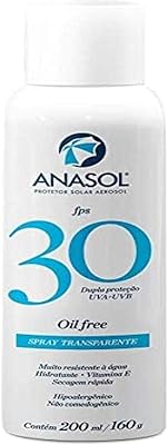 Anasol Prot Solar Sp Transparente FPS 30-200ML Aerosol  