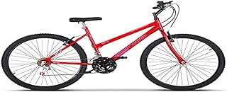 ULTRA BIKE Feminina Aro 26 – 18 Marchas Vermelho  