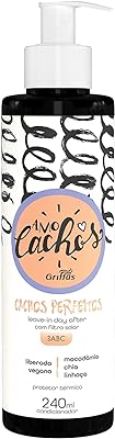 Leave-In Perfeitos Amo Cachos, Griffus Cosméticos, 240 ml  