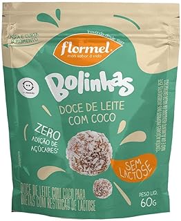 Bolinha Doce de Leite Zero Lactose (Pouch com 60 Gramas)  