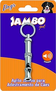 JAMBO PET Apito De Metal Para Adestramento De Caes  