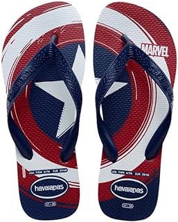 Chinelo Top Marvel Logomania, Havaianas, Criança Unissex  