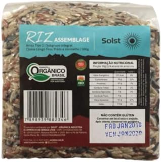 Kit 2X: Arroz Riz Assemblage Orgânico Solst 500g  